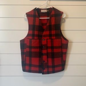 Filson Mackinaw wool vest